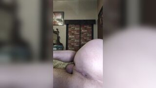 Playing with my ass with explosive cumshot
