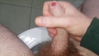 NAUGHTY KINKY  straight boy / IN PUBLIC / pissing and jerking off / SWEET COCK UNCUT CUMSHOT - 7 image