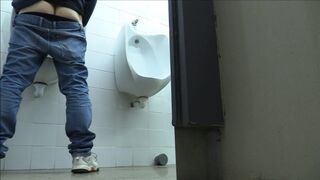 Horny Str8 Guy goes Cruising Toilets University