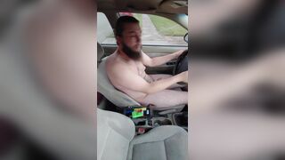 Masturbating while driving home from work - 2 image