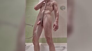 Laterons showering and cumming 102