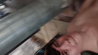 Fun times! (in an abandoned building)