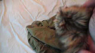 Topshop Fur Hood Parka - Wank - Play - Cum-shot on Fur! - 12 image