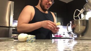 Baking With Cub Episode 1: Oatmeal Raisin Cookies and Fucked Multiple Times