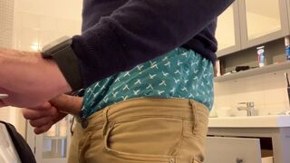 Jerking off in my American Eagle boxers, sagging and cumming, verbal too - 9 image