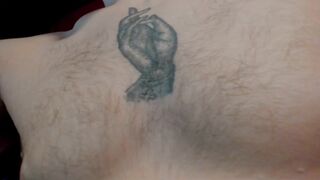 Hot male bodies. Hairy armpits and pubes with spitting - 2 image