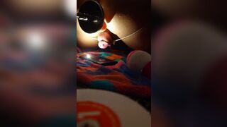 Sissy asspussy training with fucking machine - 2 image