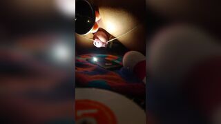 Sissy asspussy training with fucking machine