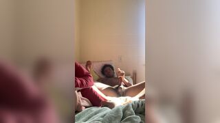 St8 Guy Jerks and plays with hole in College Dorm(CUMSHOT)(GETS CAUGHT BY ROOMMATE) - 4 image