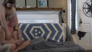 Daddy and step son fuck on cam - 12 image