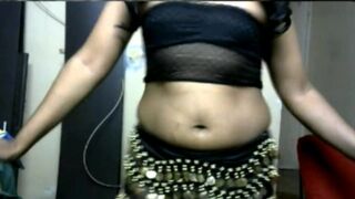 KRITHI Sexy BELLY DANCE, Curvy Hip Folds & Strip Tease - 3 image
