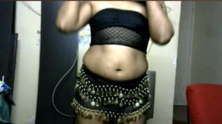 KRITHI Sexy BELLY DANCE, Curvy Hip Folds & Strip Tease - 4 image