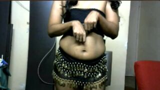 KRITHI Sexy BELLY DANCE, Curvy Hip Folds & Strip Tease - 5 image
