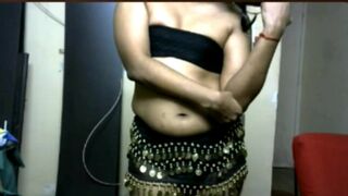 KRITHI Sexy BELLY DANCE, Curvy Hip Folds & Strip Tease - 8 image