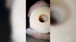 Intense Moaning Creampie in my Fleshlite