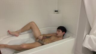 College teen step bro bath jerk off - 7 image