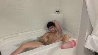 College teen step bro bath jerk off - 8 image