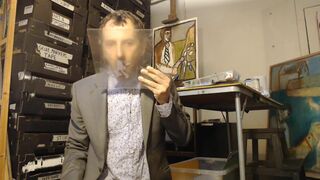 EDGEWORTH JOHNSTONE - Cum Licking and Swallowing Off Glass CAMERA 1 - 10 image