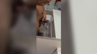 Hot Asian plays his Hard Cock