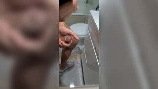 Hot Asian plays his Hard Cock - 3 image