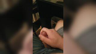 Stroking my 4 inch cock - 2 image