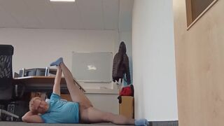 Stretching in pantyhose - 10 image