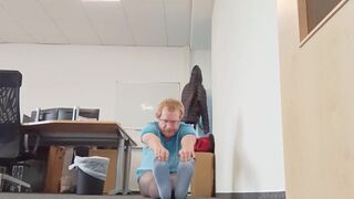 Stretching in pantyhose - 5 image