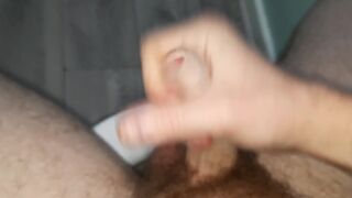 Juicy Uncut Cock Leaks Load Of Sperm / watch me jerk off