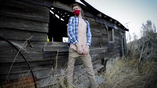 Farmers Son Gets Nasty Hiding Behind the Old Family Barn! - 2 image
