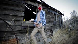 Farmers Son Gets Nasty Hiding Behind the Old Family Barn! - 3 image