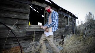 Farmers Son Gets Nasty Hiding Behind the Old Family Barn! - 7 image