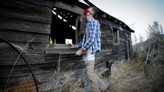 Farmers Son Gets Nasty Hiding Behind the Old Family Barn! - 8 image