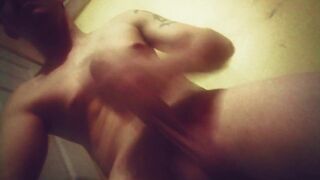 jerking off in someone elses house