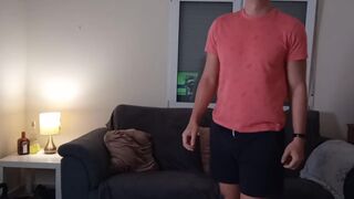 Naked HIIT workout + 2 cum loads - 3 image