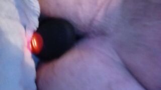Inserting my thrusting prostate massager - 13 image