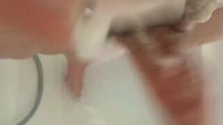 Italian boy masturbat on shower