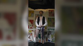 EDGEWORTH JOHNSTONE Business Suit Strip Tease CAMERA 2