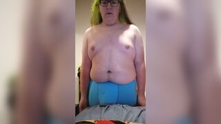 Busting a load with my quickshot this morning