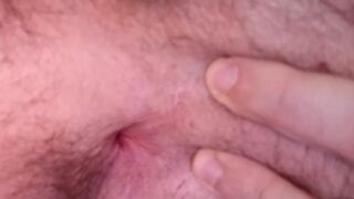 I jerked off on the couch after taking a shower - 2 image