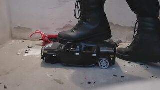 Stomping an Old Toy Truck with my Army Boots - 2 image