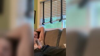 Sleepy ginger jerk off.