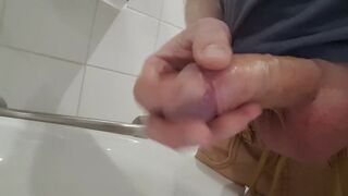 Pissing in public toilet - 6 image