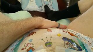 plush yiffing on diaper - 2 image