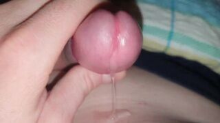 Soft milking close-up