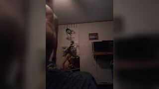 Dancing in bikini bottoms, then nude - 8 image