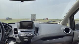 Giving my buddy a handjob on the highway while driving - 6 image