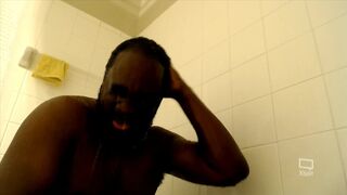 Black Gay take Shower #3 - 3 image