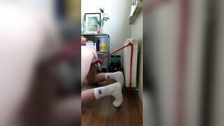 STRETCH MY BALLS REALLY HARD