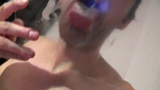 EDGEWORTH JOHNSTONE Jerking off and Eating Cum before Bed CAMERA 2