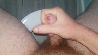 BIG MESSY LOAD / SOLO UNCUT COCK / FIT BOY COVERS HIMSELF IN JIZZ - 8 image
